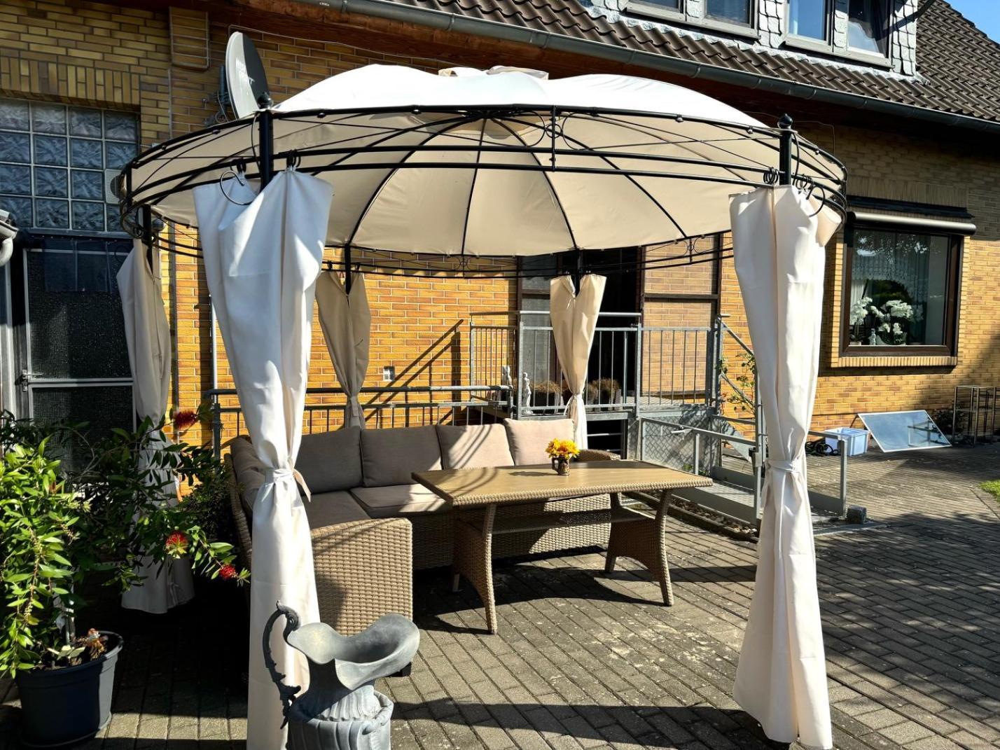Ferien-Whg Stuenkel Nahe Steinhuder Meer Mit Garten Und Balkon מראה חיצוני תמונה