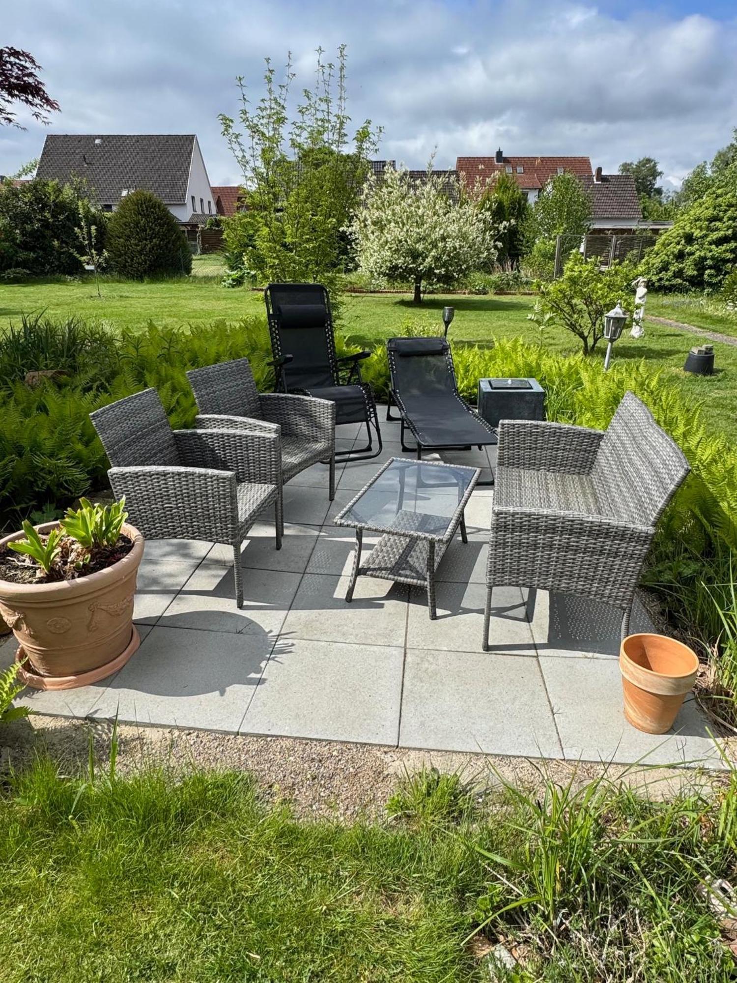 Ferien-Whg Stuenkel Nahe Steinhuder Meer Mit Garten Und Balkon מראה חיצוני תמונה
