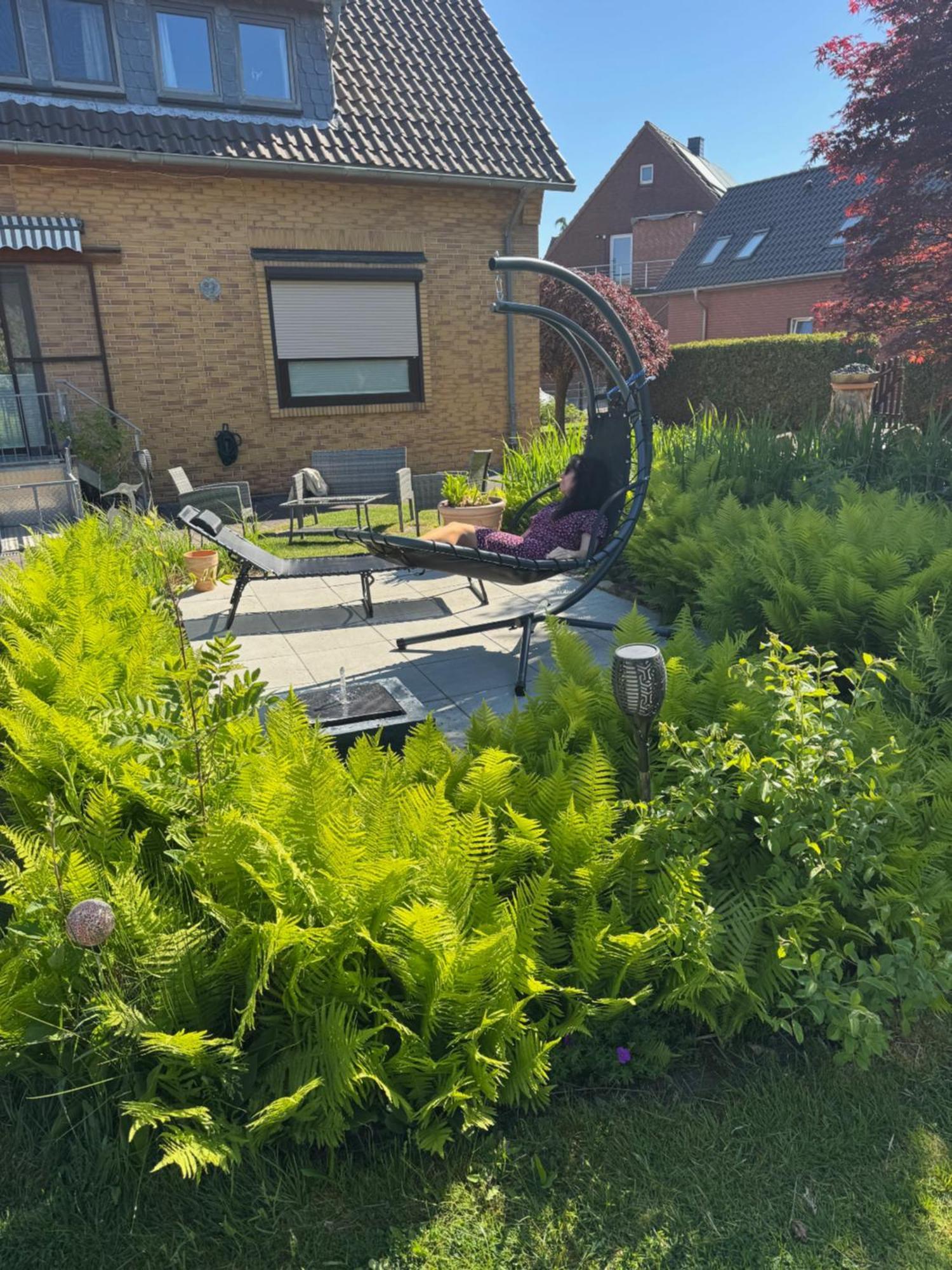 Ferien-Whg Stuenkel Nahe Steinhuder Meer Mit Garten Und Balkon מראה חיצוני תמונה
